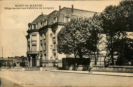 Mont St Martin * Vue Sur Le Siège Social Des Aciéries De Longwy - Mont Saint Martin