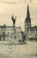 Niort * Place St Jean Et La Flèche De L'église Notre Dame * Enfants - Niort