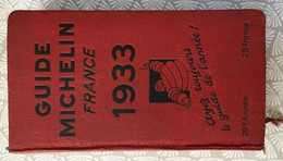 Guide Michelin 1933 D - Michelin (guias)