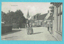 * Domburg (Zeeland - Nederland) * (V.S.D. - 10 55304) Animée, Folklore, église, Kerk, Enfants, Old, Rare, Unique - Domburg