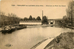 Venarey Les Laumes * La Filature Et Le Port Du Canal * Péniche Batellerie * Cheminée - Sonstige & Ohne Zuordnung