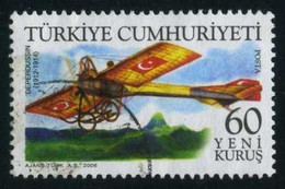 Türkiye 2006 Mi 3526 Airplanes | Deperdussin (1912-1914) | Air Forces, Aircraft, Aviation - Gebruikt