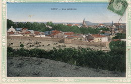 Carte Postale Ancienne,algérie Française,colonie,Maghreb ,SETIF,1911,RARE - Setif