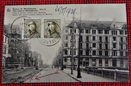 MIDDELKERKE - Ruines De Middelkerke 1914-18  - Place Et Avenue Léopold Vers Westende - Middelkerke