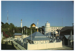 MALDIVES - RELIGIOUS MONUMENTS IN MALE/MOSQUE (PHOTO HABIB) / THEMATIC STAMP-SPACE SATELITE - Maldive