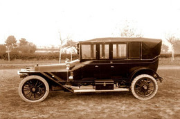 16143"PEUGEOT ENTRE 1900 ET 1940-LA PHOTO EST UNE IMPRESSION RECENTE D'UN LABORATOIRE PHOTO PROFESSIONEL-Cm. 10 X 15 - Automobili