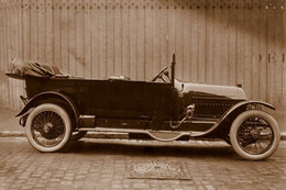 16180"PEUGEOT ENTRE 1900 ET 1940-LA PHOTO EST UNE IMPRESSION RECENTE D'UN LABORATOIRE PHOTO PROFESSIONEL-Cm. 10 X 15 - Automobiles