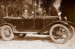 16186"PEUGEOT ENTRE 1900 ET 1940-LA PHOTO EST UNE IMPRESSION RECENTE D'UN LABORATOIRE PHOTO PROFESSIONEL-Cm. 10 X 15 - Automobiles