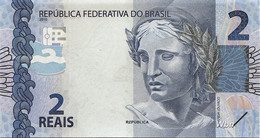 Brazil 2 Reais (P252d) 2010 Sign 46 -UNC- - Brasile