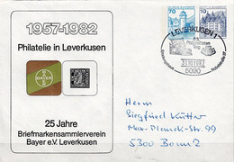 BRD FGR RFA - Privatumschlag Leverkusen (MiNr: PU 132 C2/001) 1981 - Gebraucht - Privé Briefomslagen - Gebruikt