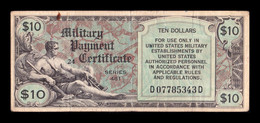 Estados Unidos United States 10 Dollars 1951-1954  Pick M28 Series 481 BC F - 1951-1954 - Series 481