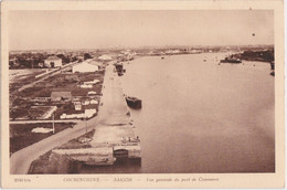 Cpa SAÏGON - Vue Générale Du Port De Commerce - Vietnam