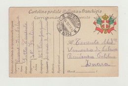 FRANCHIGIA POSTA MILITARE 21 DIVISIONE DEL 1915 WW1 - Franquicia