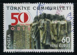 Türkiye 2006 Mi 3557 Monument In Front Of Building Of The Technical University (METU) - Used Stamps