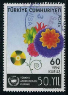 Türkiye 2006 Mi 3558 50th Anniversary Of Turkish Atomic Energy Authority | Flowers - Used Stamps