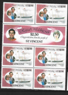 St Vincent  1981 SG 670  Royal Wedding Sheet  Mounted Mint - St.Vincent (1979-...)