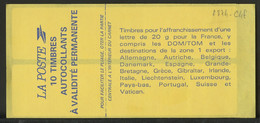 France - Frankreich Carnet 1994 Y&T N°CUCAD2874-C4 - Michel N°MHSK2946Duo*10 *** - (svi) Marianne De Briat "validité" - Modern : 1959-...