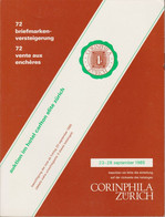 CORINPHILA N° 72 1985- 7390 LOTS- SEE INDEX (LUXEMBURG++) SHIP 3€ OUTSIDE FRANCE - Catalogues For Auction Houses