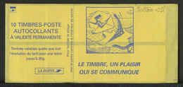 France - Frankreich Carnet 1997 Y&T N°CUCAD3085a-C3 - Michel N°MHSK3228Duo*10 *** - (svi) Marianne De Luquet "plaisir" - Modernes : 1959-...
