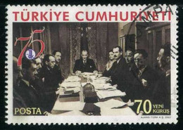 Türkiye 2007 Mi 3607 75th Year Of Turkish Language Association | Founding Meeting Of TLA - Gebruikt