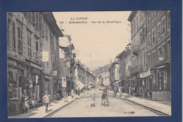 CPA [73] Savoie Albertville Non Circulé Commerces Deltiology Non Circulé - Albertville