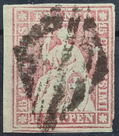 SWITZERLAND 1857 - Canceled - Sc# 33 - Gebruikt