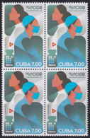 2021.17 CUBA MNH 2021 35 ANIV CIGB MEDICINE INVESTIGATION. BLOCK 4. - Unused Stamps