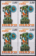 2021.19 CUBA MNH 2021 1 DE MAYO FIRST MAY LABOR DAY. BLOCK 4. - Unused Stamps