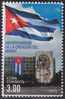 2021.22 CUBA MNH 2021 60 ANIV CREATION OF MININT ERNESTO CHE GUEVARA. - Ungebraucht