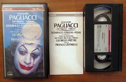 Pagliacci Opera Domingo  VHS - Concerto E Musica