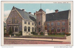 Illinois Joliet Public Library Curteich - Joliet