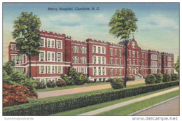 North Carolina Charlotte Mercy Hospital 1943 Curteich - Charlotte