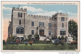 Wisconsin Watertown Gymnasium Building Northwestern College 1916 - Waukesha