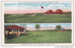 Illinois Rockford Golf Links & Shelter House Ingersoll Memorial Park Sinnissippi Golf Links - Rockford