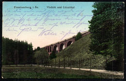 F6750 - Frankenberg - Viadukt Brücke Im Lützelthal - Verlag Kaufhaus Schocken - Frankenberg