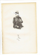 MOZAFFER ED DINE MOZAFFAREDDINE 1853 1907 TEHERAN CHAH D IRAN PORTRAIT AUTOGRAPHE BIOGRAPHIE ALBUM MARIANI - Historical Documents