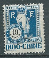 Indochine  - Taxe   -  Yvert N° 39 (*) Neuf Sans Gomme   -  Bip 22 21 - Portomarken