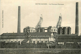 Neuves Maisons * Les Usines * Les Nouveaux Fourneaux * Industrie Mine Mines Cheminée - Neuves Maisons