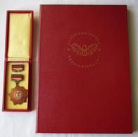 DDR Vaterländischer Verdienstorden In Bronze + Urkunde Ulbricht 1972 (104754) - GDR