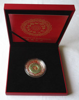 2000 Kip 2 Oz Silver Jahr Der Schlange 2013 Jade Lunar Coin Lao Laos (153634) - Autres – Asie