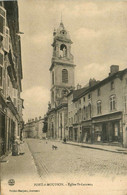 Pont à Mousson * église St Laurent * Magasin Commerce La Compagnie SINGER * Cachet 47ème Régiment - Pont A Mousson