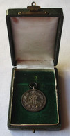 Sachsen Friedrich August Medaille Silber Im Originaletui (129088) - Deutsches Reich