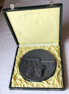 Seltenes Sammlerstück DDR Keramik Medaille Zollverwaltung Der DDR (108515) - Altri & Non Classificati
