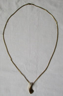 Hübsche Kette 333er Gold Mit Anhänger Mit Steinchen Aus 333er Gold (111828) - Halsketten