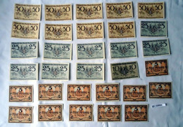 31 Banknoten Notgeld Stadt Fraustadt (Posen) Um 1920 (125884) - Zonder Classificatie