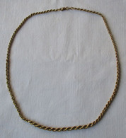 Elegant Schlichte Kette Aus 333er Gold Gliederkette Länge 46 Cm (107121) - Collares/Cadenas