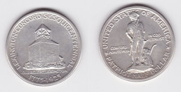 1/2 Dollar Silber Gedenkmünze USA 1925 Lexington Concord (143576) - Commemoratifs