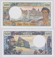 500 Francs Banknote New Caledonia 1985 Pick 60 E Bankfrisch UNC (138212) - Other - Oceania