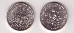 Silber Münze 3 Mark Walter Von Der Vogelweide 1930 A (115684) - Autres & Non Classés