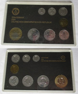 Kompletter DDR Kursmünzensatz (KMS) Mit 5 Mark 1986 Stgl. In OVP (105179) - Mint Sets & Proof Sets